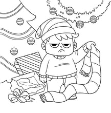 Load image into Gallery viewer, Livre de coloriage de Noël pour les enfants
