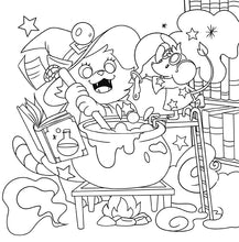 Load image into Gallery viewer, Livre de coloriage Halloween
