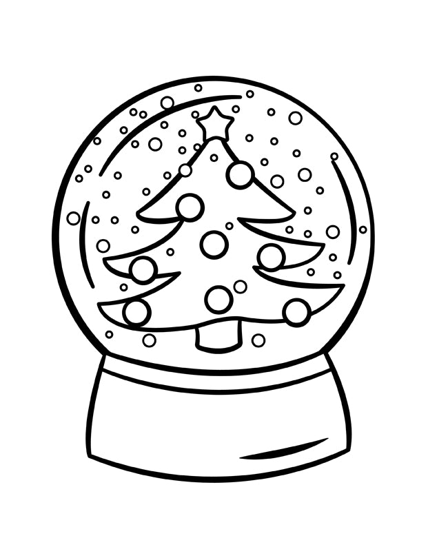 Kerst kleurboek voor kleuters: Voor kinderen van 2-4 jaar