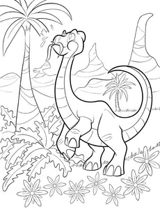 Dinosaurie Målarbok för barn