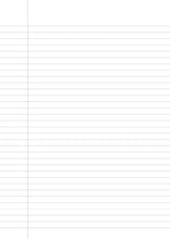 Load image into Gallery viewer, Exercise Book A4 Lined with Margin: Red School Journal Notebook
