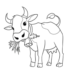 Animaux de la ferme livre de coloriage