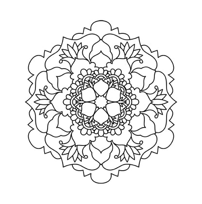 Mindful Mandalas kleurboek voor kinderen