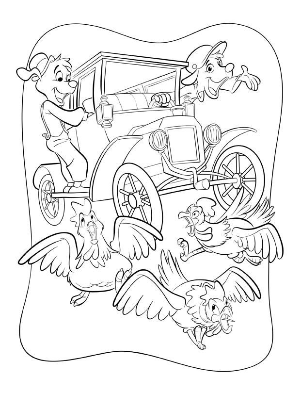 Animaux livre de coloriage