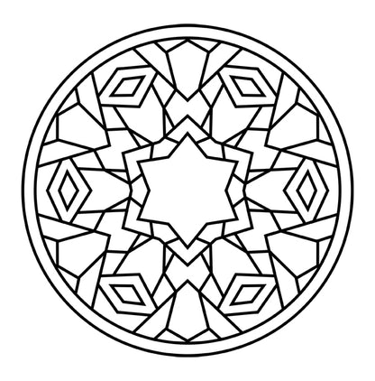 Achtsames Mandalas Malbuch für Kinder