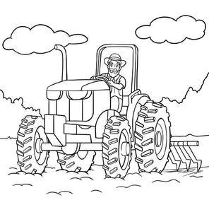 Animaux de la ferme livre de coloriage