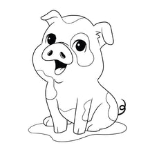 Load image into Gallery viewer, Animaux de la ferme livre de coloriage
