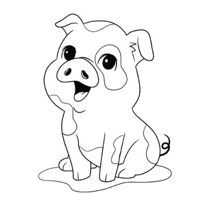 Animaux de la ferme livre de coloriage