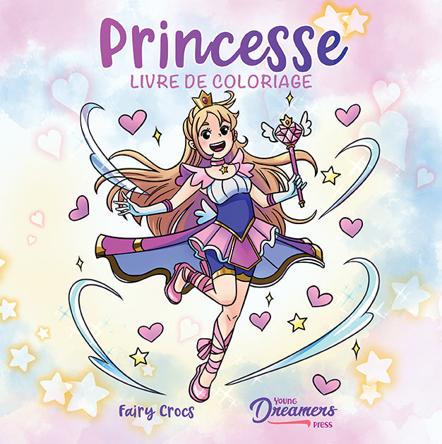 Princesse livre de coloriage: Pour les enfants de 4 à 8 ans et de 9 à 12 ans