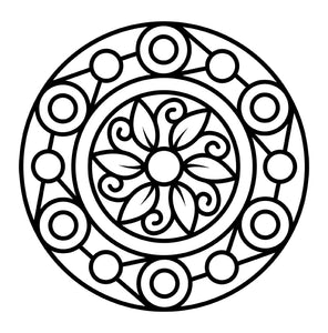 Mandalas conscientes libro de colorear para niños