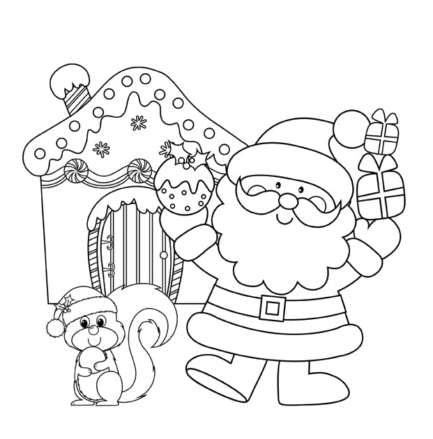 Navidad libro de colorear para niños