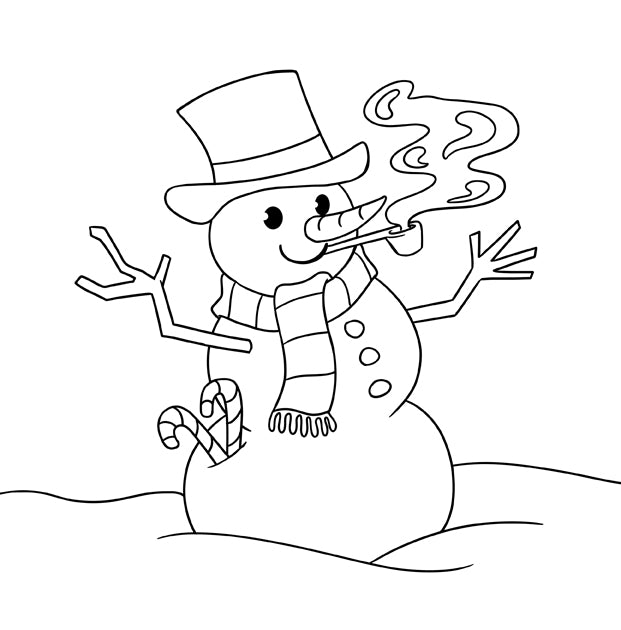 Livre de coloriage de Noël pour les enfants (Couverture à spirales)