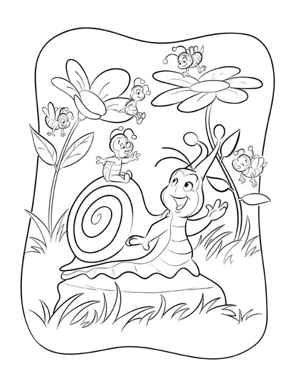 Animaux livre de coloriage