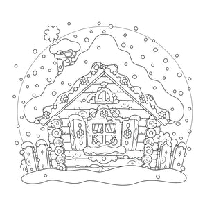 Coloriage de Noël pour les tout-petits