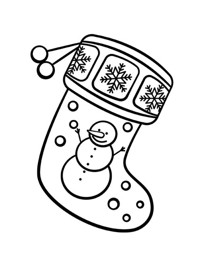Kerst kleurboek voor kleuters: Voor kinderen van 2-4 jaar