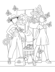 Moda libro da colorare: Per bambini di età 6-8, 9-12