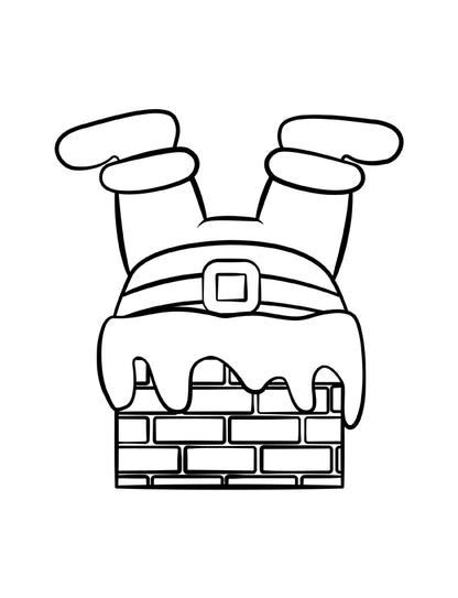 Livre de coloriage de Noël pour les tout-petits